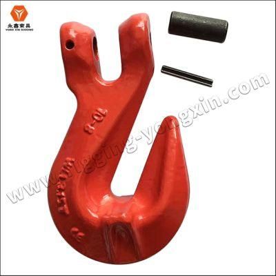 High Quality Clevis Tow Chain Hook Forged Grab Hook Eye Sling Hook Ratchet Grade 43 Grade 70 China