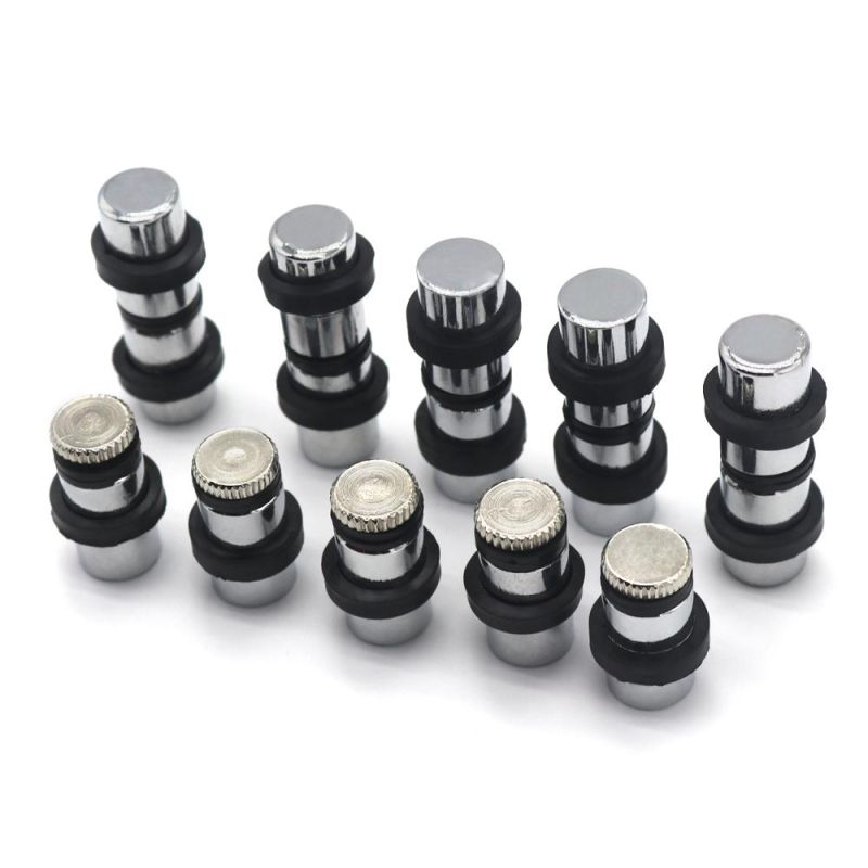 Double Head Glass Wall Iron Support Holder Pins
