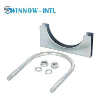 Zinc Plating M8 U Bolt Hose Clamps U Shape Metal Clip