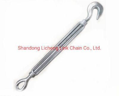 High Quality Galvanized Drop Forged Hook and Eye Turnbuckle for Lifting