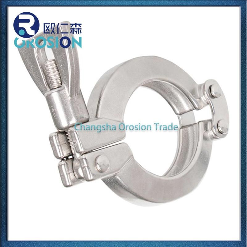 Sanitory Stainless Steel Clamp SS304/316 High Quality