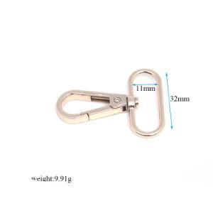Hot Sale Metal Swivel Snap Hook for Leash Collar Bag Zinc Alloy Keychain Snap Hook (HS6024)