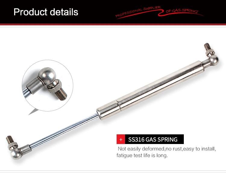 Ss316 Gas Spring Gas Struts for Marine