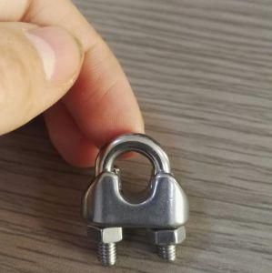 Factory Supplier Rigging Us Type Malleable Stainless Steel Wire Rope Clip