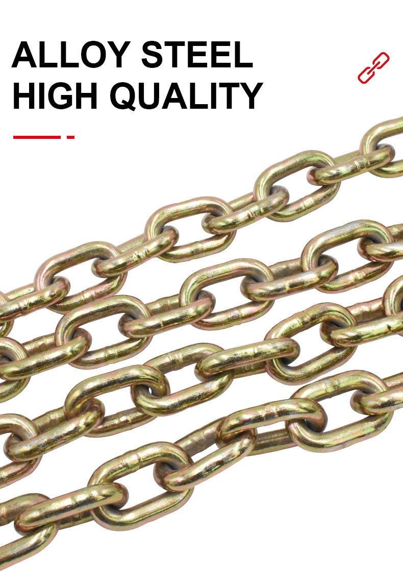 Alloy Steel Tow Transport Binder Chain with Pear Link
