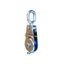 Stainless Steel Sheave Rigid Eye Single Wheel Swivel Pulley