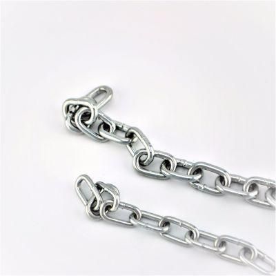 Zinc Plated DIN764 Iron Medium Link Chain
