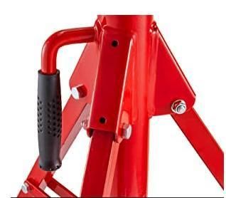 Folding Pipe Clamps V-Head Pipe Stand Pipe Support with Single Ball Transfer