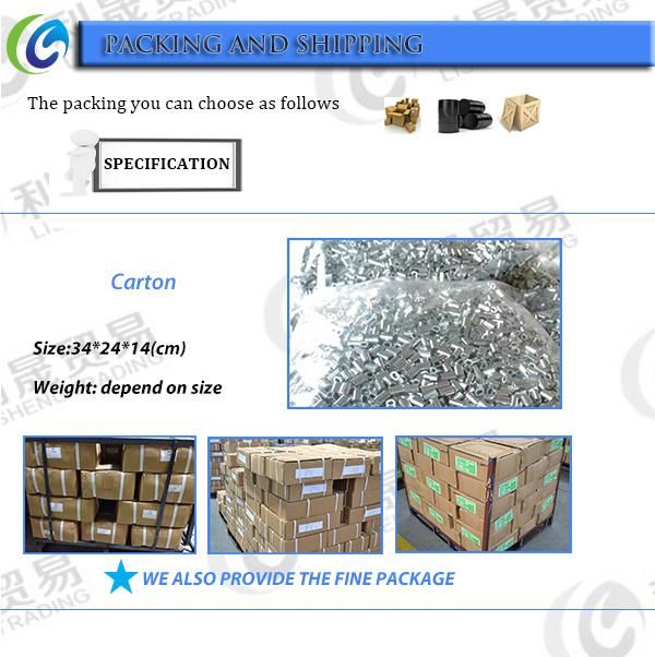 China Manufacturer of Bigger Size of Copper Sleeves for Wire Rope Connecting