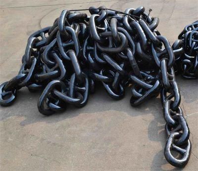 Black Chain Anchor Chain Link Mooring Chain