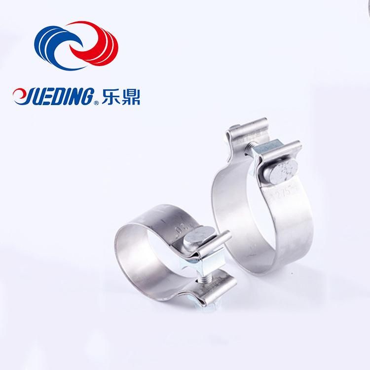 304 Stainless Steel Automobile Exhaust Tube O Shape Clamp