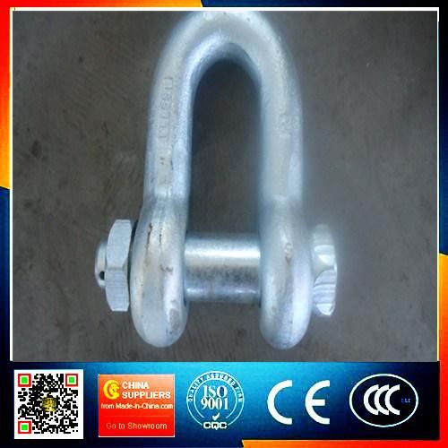 Foeged Lifting Straight Shackle with Screw Pin