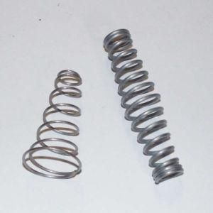 Tapered Nickel Plated Steel Compressed Spring