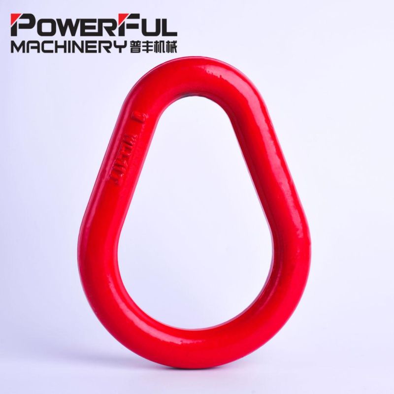 Weldless Pear Links, a-342 Forged Master Link, G80 Clevis Chain Clutch