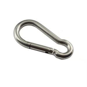 Stainless Steel 304 Carabiner Clips Keychain Heavy Duty Quick Link Hook for Camping, Hiking, Outdoor