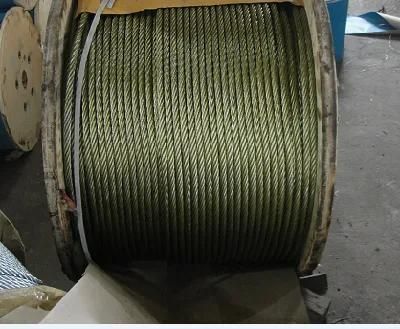 Ungalvanized Steel Rope 8X19s+FC with Good Price