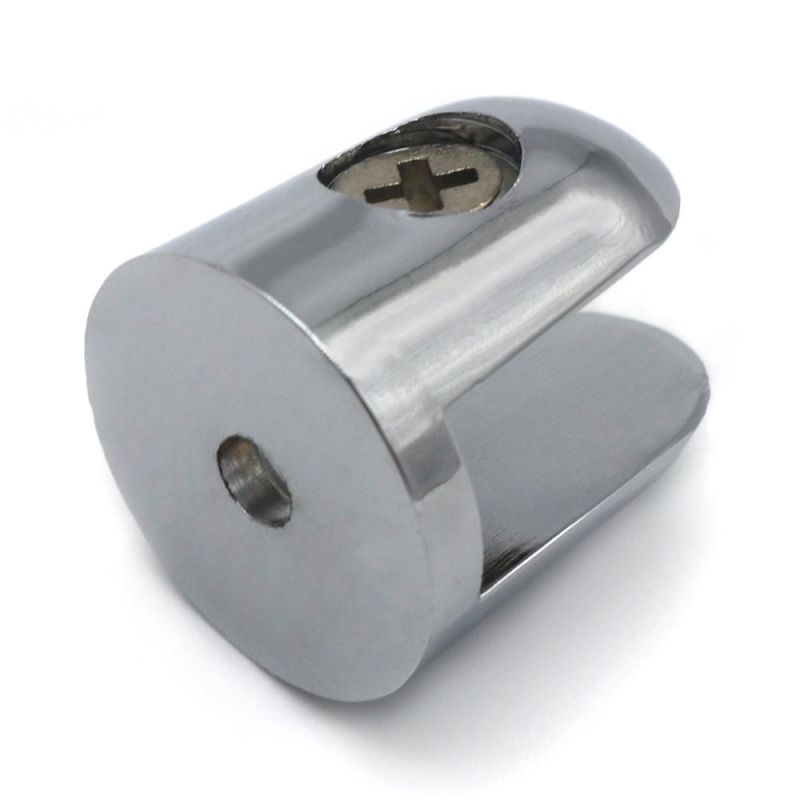 Wholesale Round Shape Chrome Plated Glass Holding Clamp