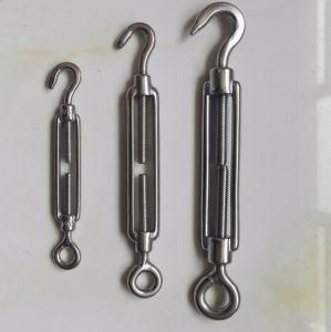 Stainless Steel 304/316 and Electro-Galvanized DIN1480 Wire Rope Turnbuckle