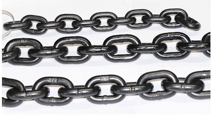 10mm*30mm Steel Black Load Hoist Chain