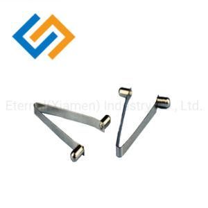 Flat Press-Button Spring Leaf Telescopic Switch Spring for Telescopic Tube