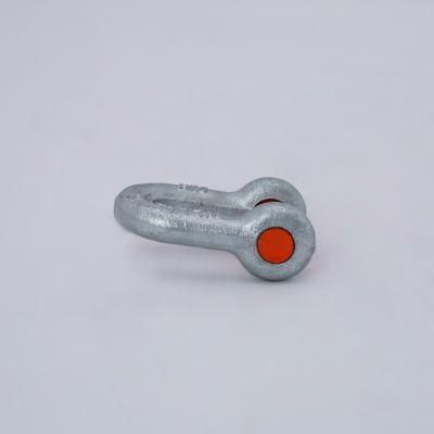 Drop Forged Galvanized G210 Steel D Shackle/Screw Pin Shackle