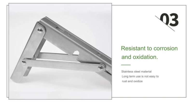 Stainless Steel Wall Mounted Foldable Table Bracket