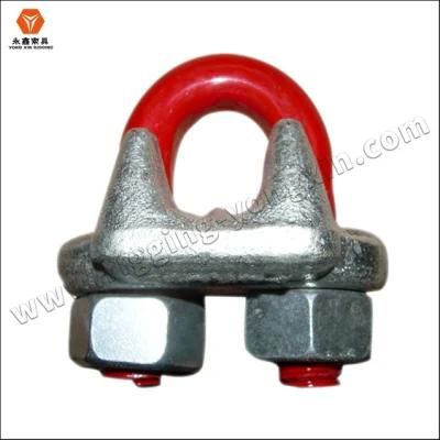 China Us Type Drop Forged Galvanized G450 Wire Rope Clip for Rigging