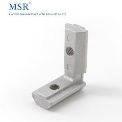 Die-Cast Zinc Ob40ce-8 90 Degree Inside Corner Bracket Connector for 30 Aluminium Profile