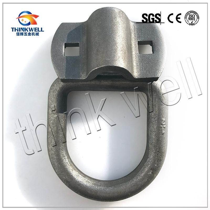 Forged Steel Lashing D Ring with Clamp