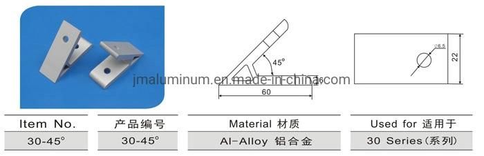 45 Degree Inside Corner Bracket 3030