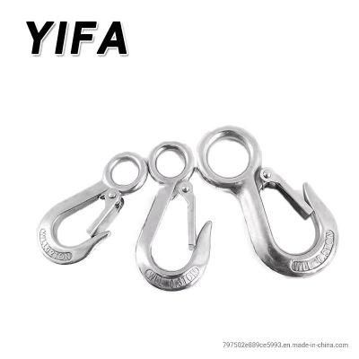 Hardware Accessories Stainless Steel Eye Slip Hook with Latch