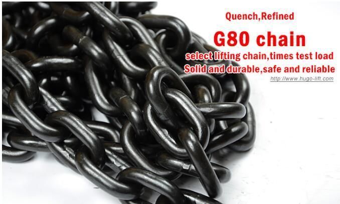 China Manufacture Wholesale Lifting Chain Grade 80 12mm