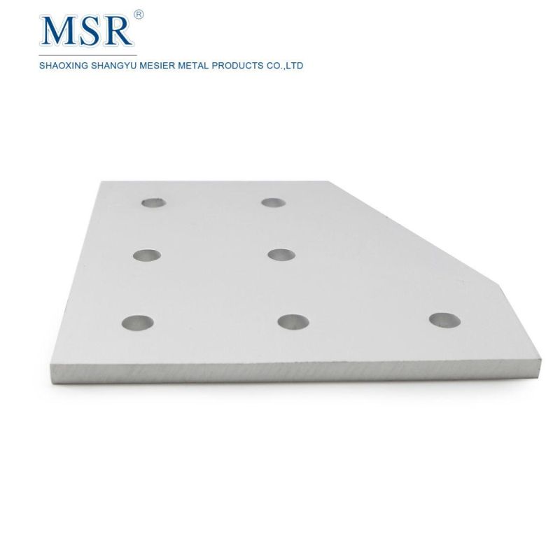 Msr 7 Hole 90 Degrees Joining Plate Corner Bracket for Aluminum Profile