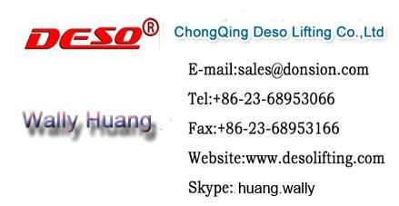 Marine Hardware G80 Alloy Steel Black Lifting Link Chain
