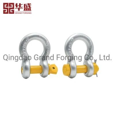 Drop Forged Galvanized Us Type G209 Screw Pin Anchor Shackle