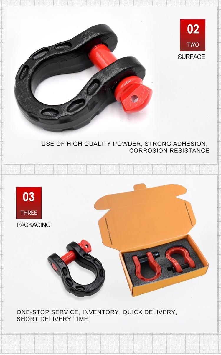 Heavy Duty Forged Custom Mega Shackle for Towing