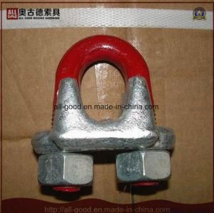 Painted Us Type Forged&#160; &#160; Carbon Steel Wire Rope Clamp