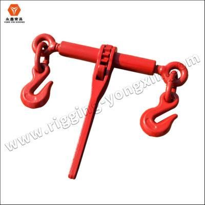 G70 American Type Forged Ratchet Load Binder with Two Clevis Grab Hooks