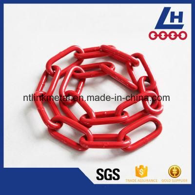 G80 Plastic Coating Lashing Link Chain