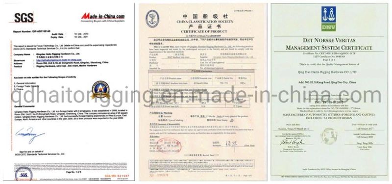 China Stainless Steel 304/316 DIN Rigging Screw with Jaw&Jaw
