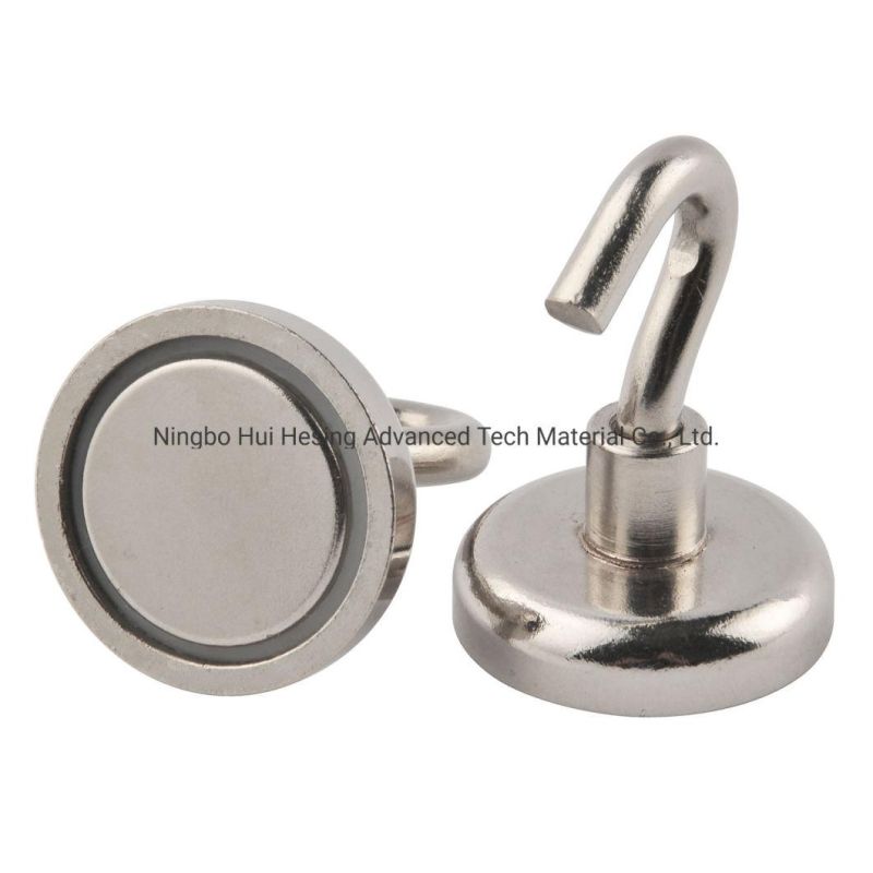 Colorful Painted Neodymium Hook Magnet with M4 Hook
