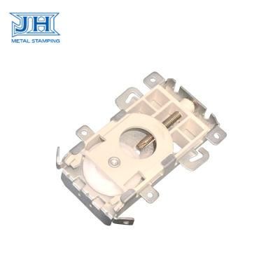 Metal Door Lock Stamping Parts with Plastic Components of Furniture Hardware Accessories