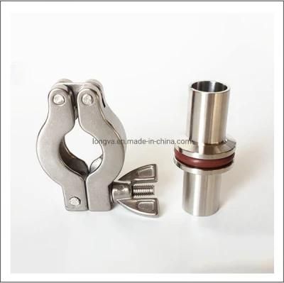 Vacuum Pipe Fittings Stainless Steel Kf 25 Vacuum Clamp Set with Flange and O Ring