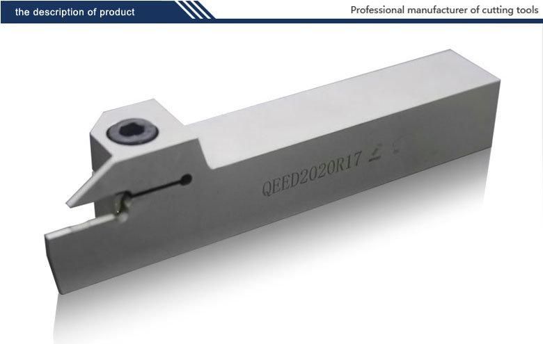 Zhuzhou Sant Grooving Toolholder Surface Grooving Tool Holder Qeed2020r17 Matched Inserts Zted02503