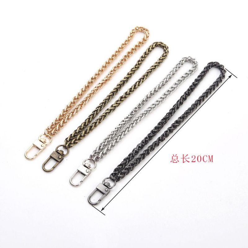 High Quality Zinc Alloy 20cm Handbag Metal Chain Bag Hardware Accessories