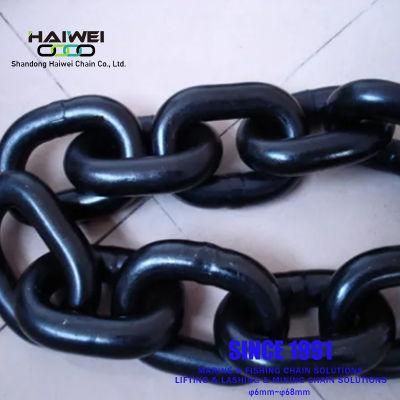 Lifting Chains/Chains/Loading Chains/Hoist Chains G80 Black Link Chain