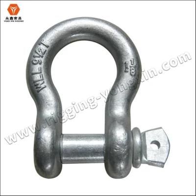 Rigging U S Type Wll17t 1 1/2 Inch Screw Pin Anchor Bow Shackle