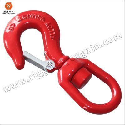 322A 322c Type Swivel Cargo Hook with Latch for Lifting American Standard Hoist Hook