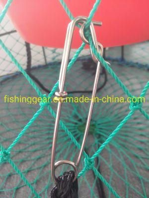 S/S 304 Stainless Steel Open Eye Clips for Fishing Tackles