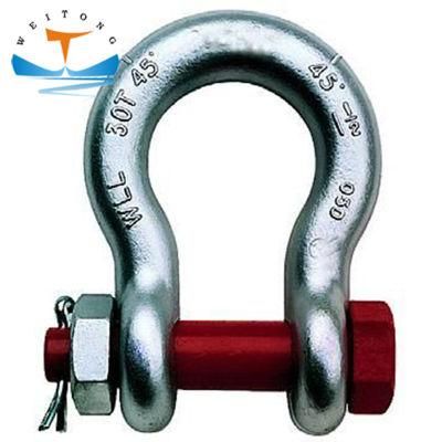 G2130 Stainless Steel Bolt Type Safety Bow Shackle Anchor Shackles